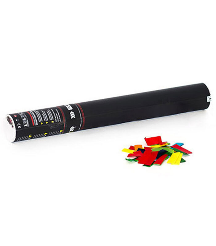 TCM FX - Kézi működtetésű Konfetti Ágyú 50cm - Többszínű